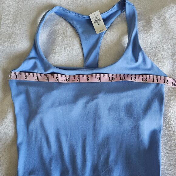 NWT Offline by Aerie Real Me Hot Stuff Light Blue Athletic Romper Size M - Picture 5 of 8